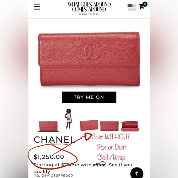 🩷CHANEL Wallet Timeless CC Embroidered Top Flap Snap Long Salmon Pink Coral COA - Picture 15 of 16
